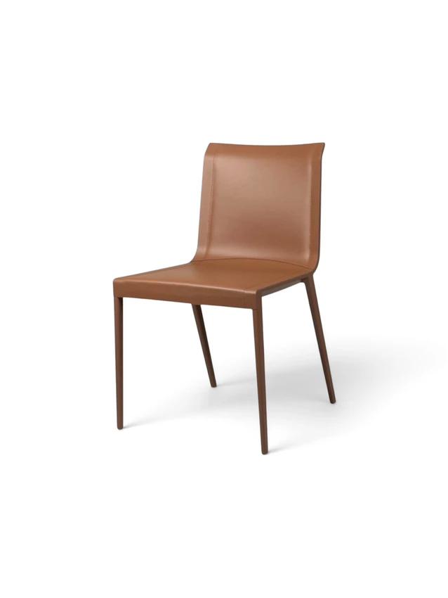 כיסא אוכל דגם SILVI חום